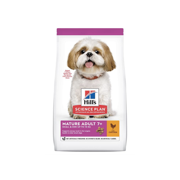 Hill's Science Plan Hundefoder Voksen 7+ Small/Mini m. kylling